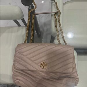 Tory Burch Blush Quilted Shoulder Bag